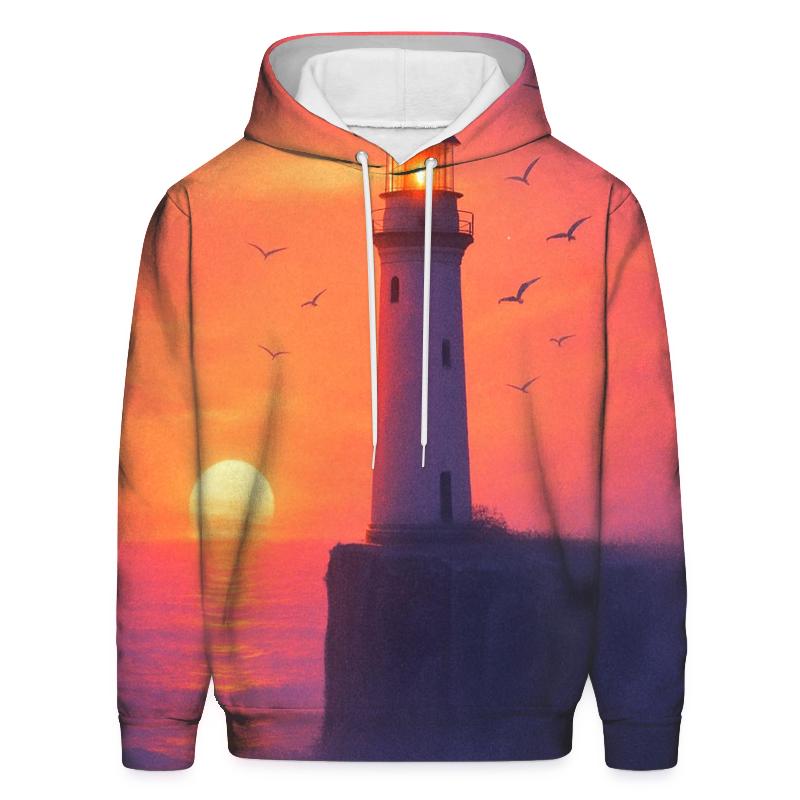 Aurora Ember Lighthouse heavyweight hoodies