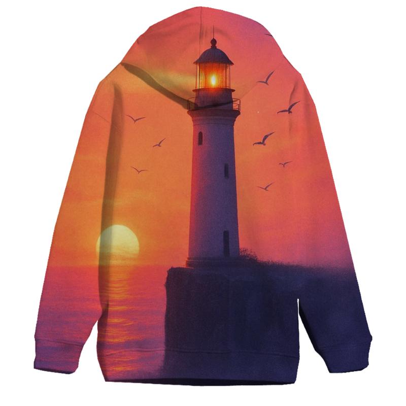 Aurora Ember Lighthouse heavyweight hoodies