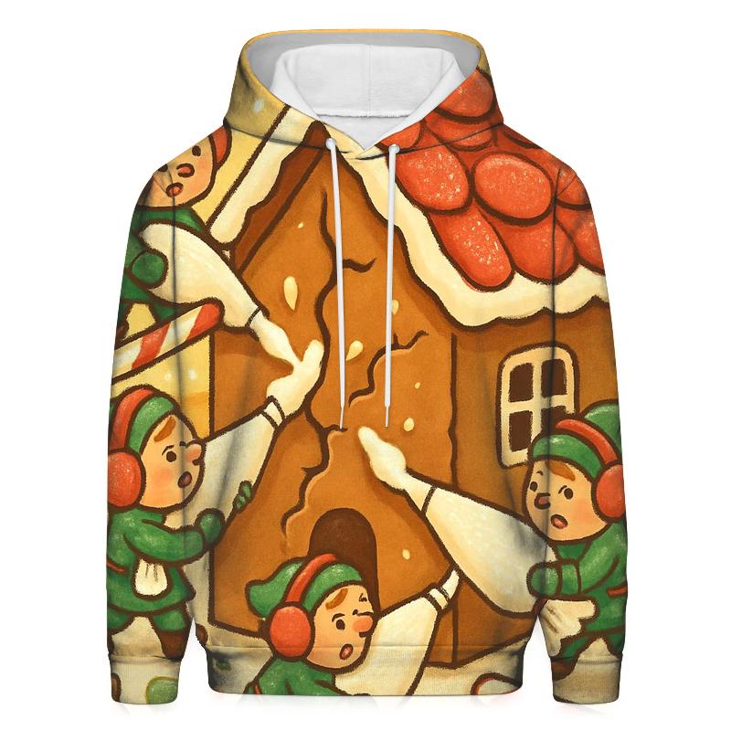 Gingerbread House Repair Crew hoodie trends