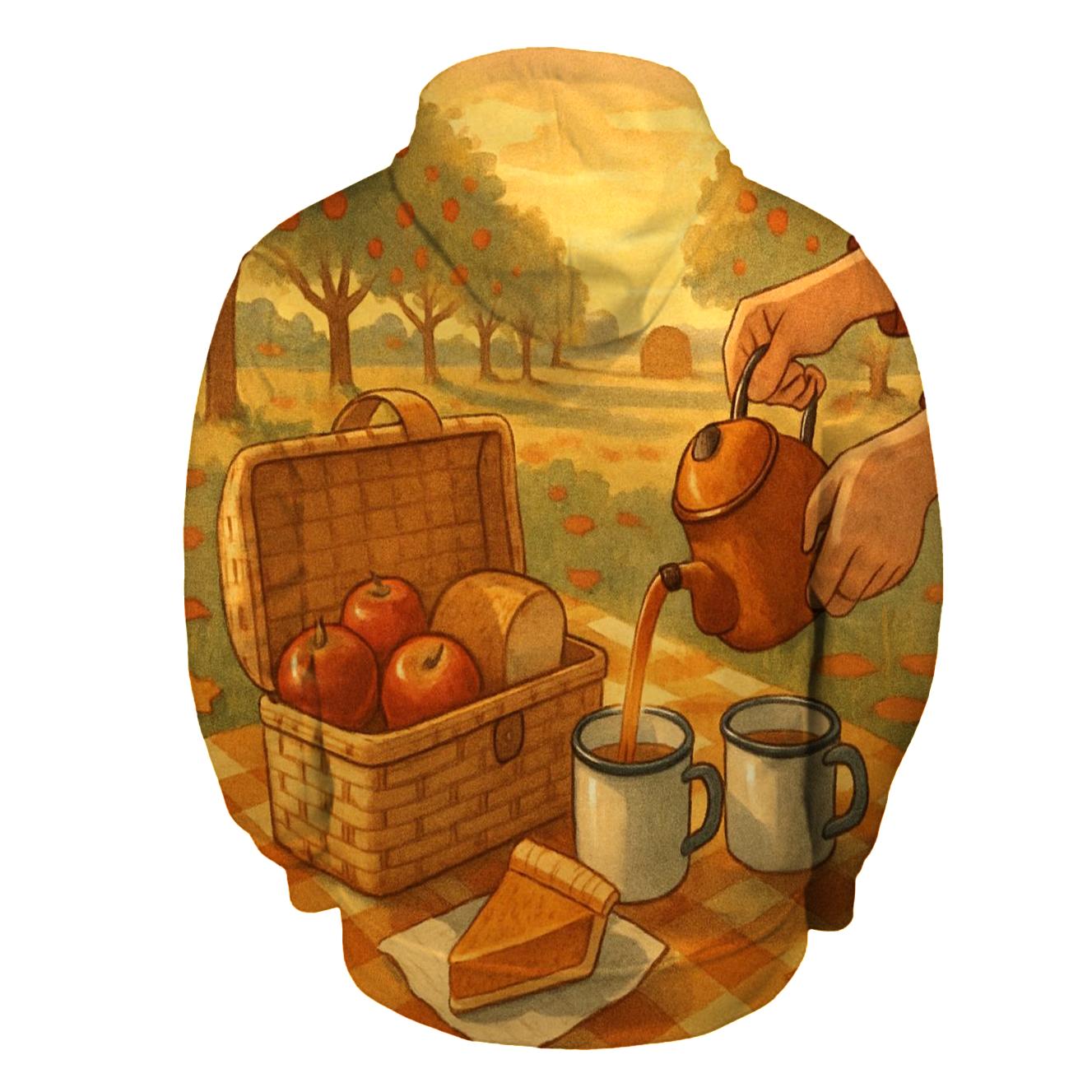Vintage Orchard Thanksgiving Picnic hoodie trends
