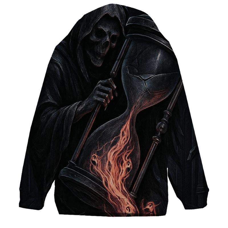 Hourglass Of The Sundered Souls printed hoodies