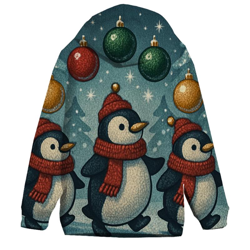 Penguin Ornament Parade hoodie designs