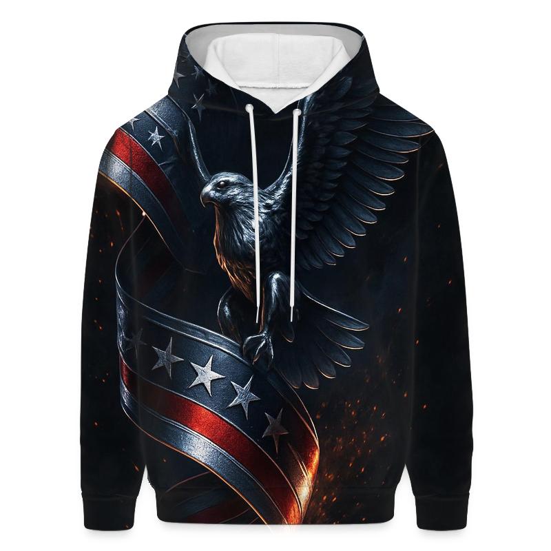 Neon Foundry Stars And Stripes graphic hoodies