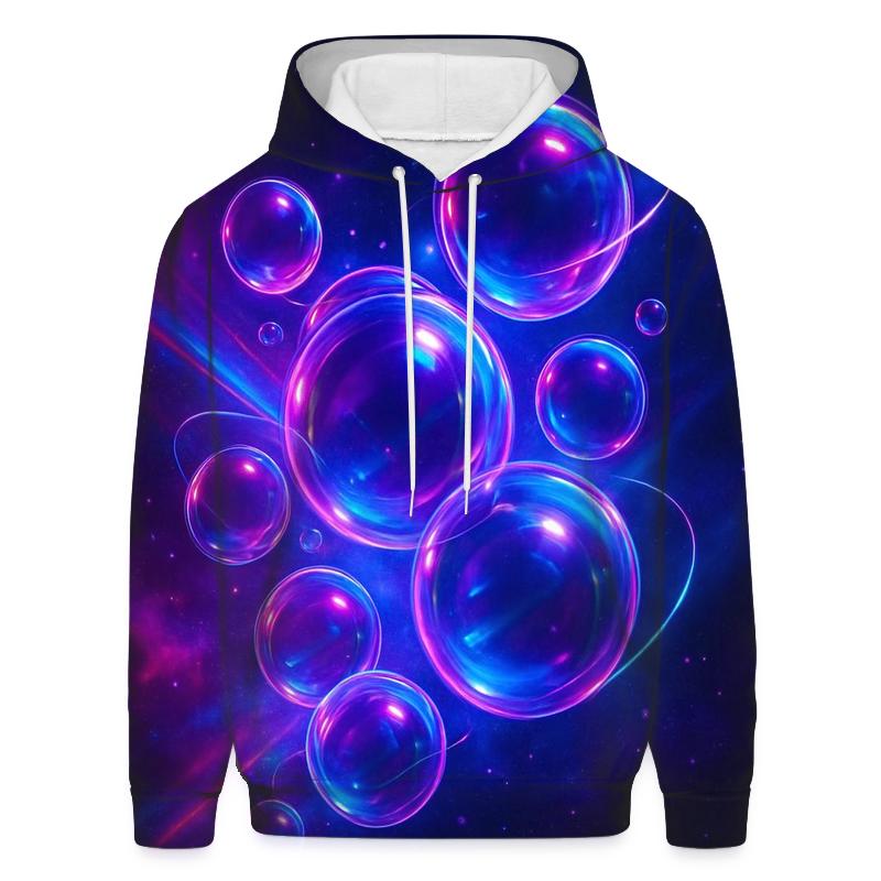 Neon Orbit Bloom hoodie trends
