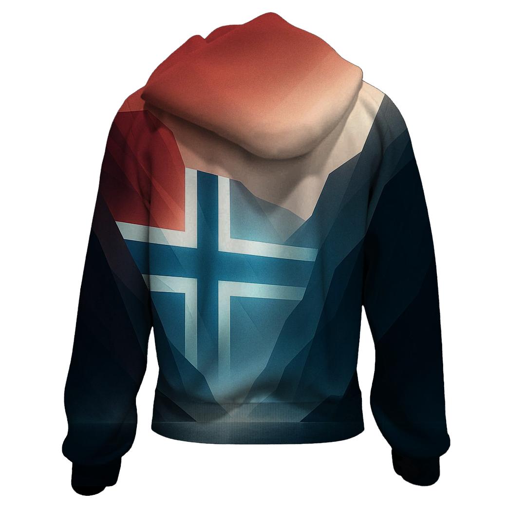 Norway Fjord Crosslight premium hoodies