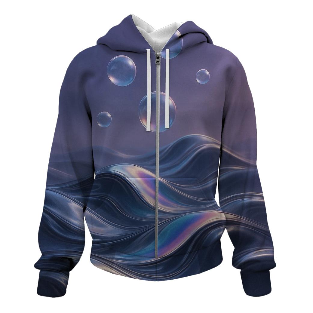 Horizon Of Melted Aurora lightweight hoodies