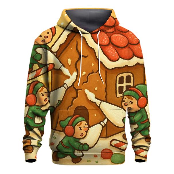 Gingerbread House Repair Crew lightweight hoodies