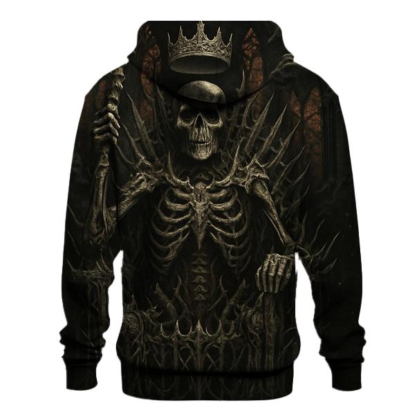 Crowned Warden Of The Bone Cathedral custom hoodies