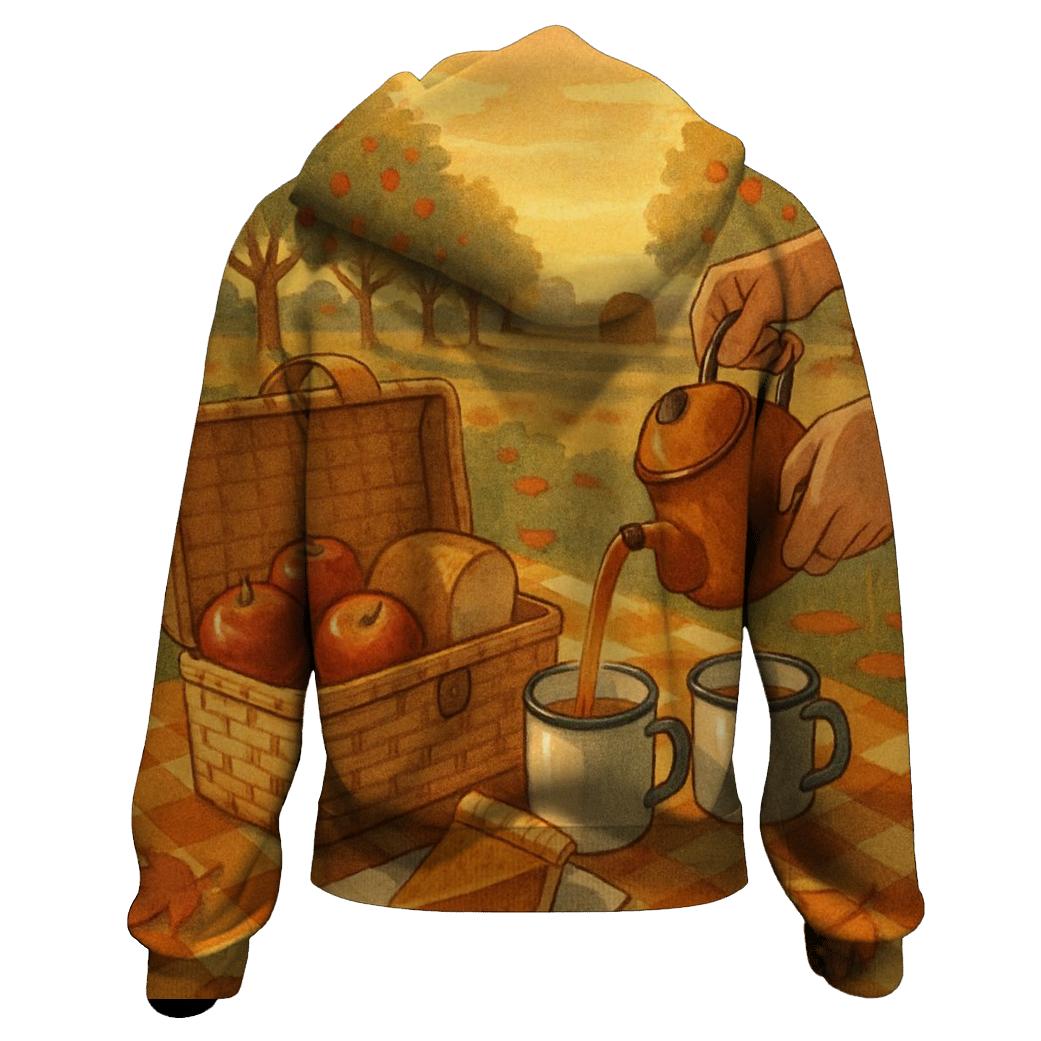 Vintage Orchard Thanksgiving Picnic hoodies fashion