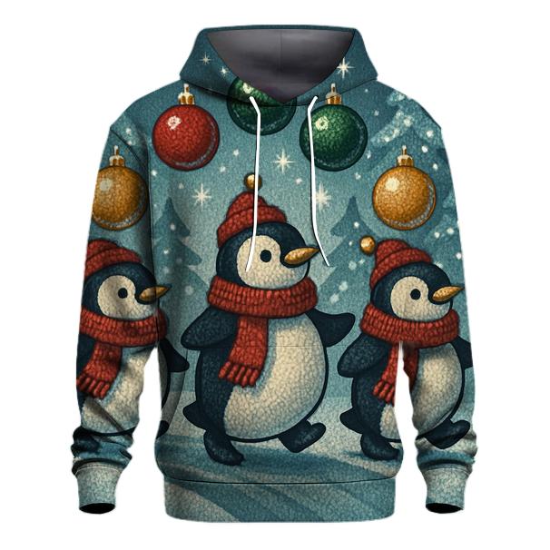 Penguin Ornament Parade hoodies fashion