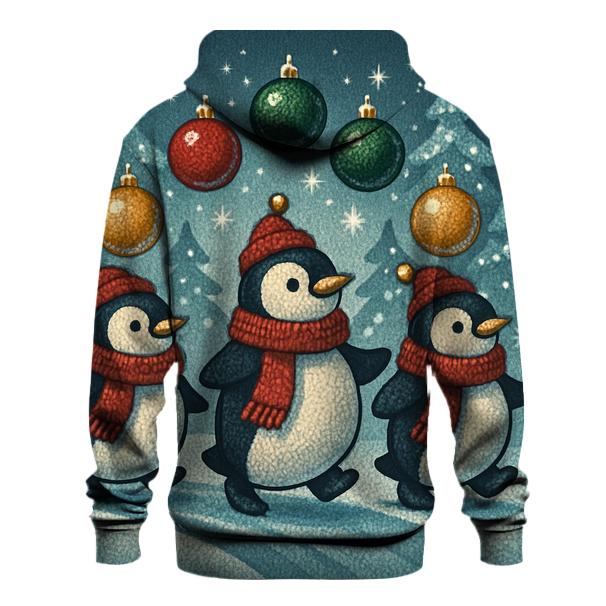 Penguin Ornament Parade hoodies fashion