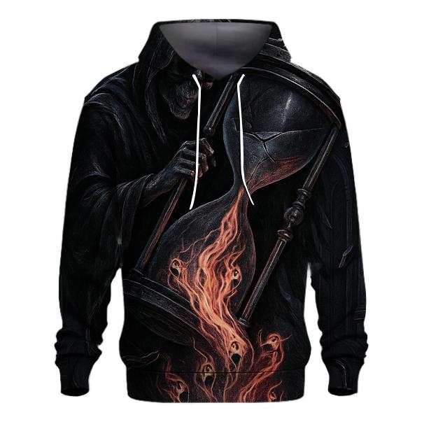 Hourglass Of The Sundered Souls embroidered hoodies