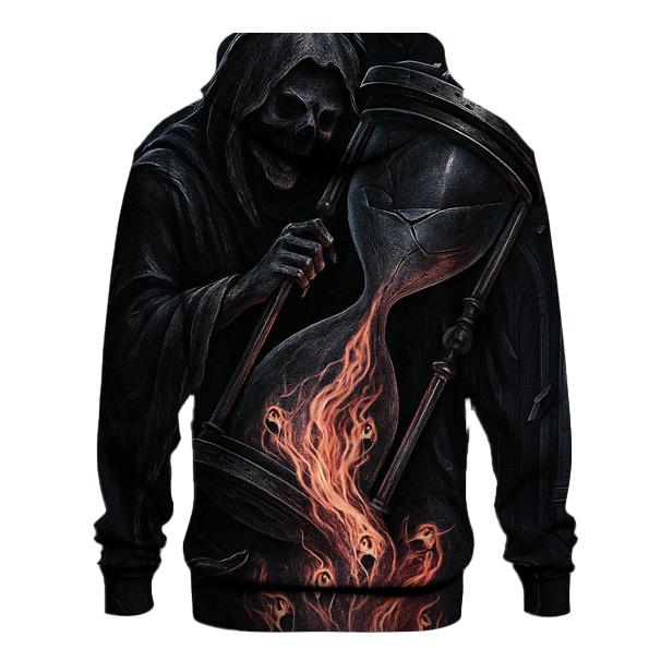 Hourglass Of The Sundered Souls embroidered hoodies