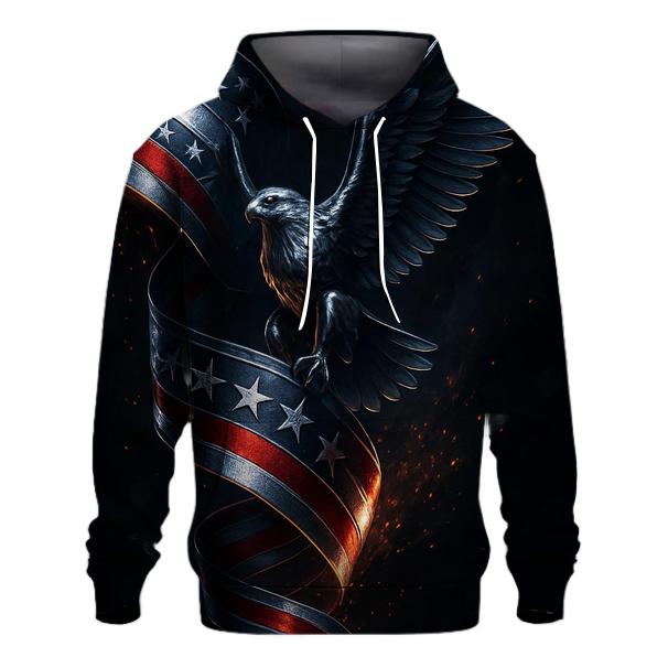 Neon Foundry Stars And Stripes graphic hoodies