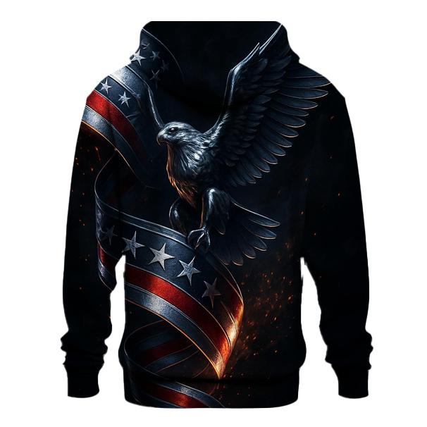Neon Foundry Stars And Stripes graphic hoodies
