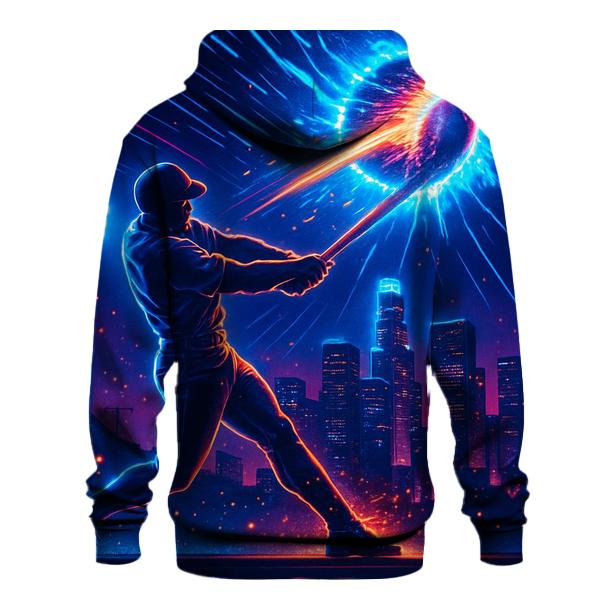 Neon Skyline Home Run Impact hoodies fashion