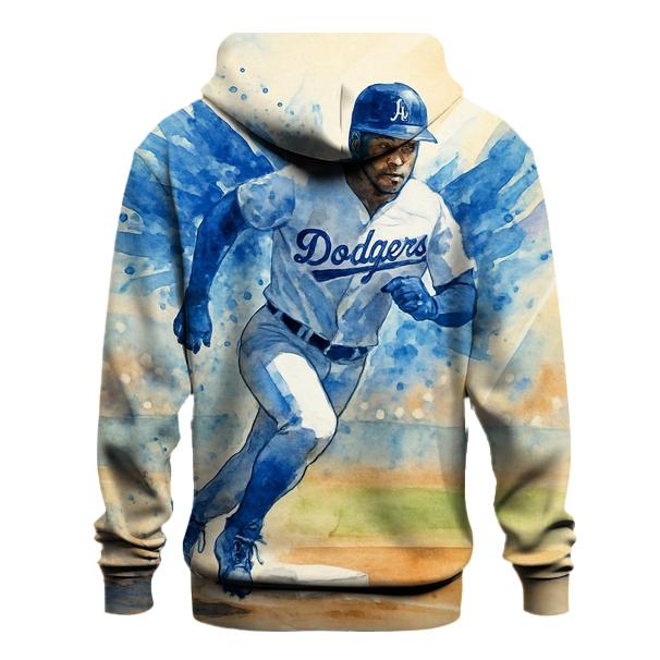 Watercolor Motion Wings Of The Rally Runner graphic hoodies