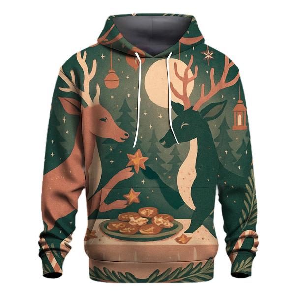 Reindeer Cookie Swap Night hoodie trends