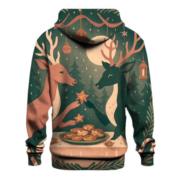 Reindeer Cookie Swap Night hoodie trends