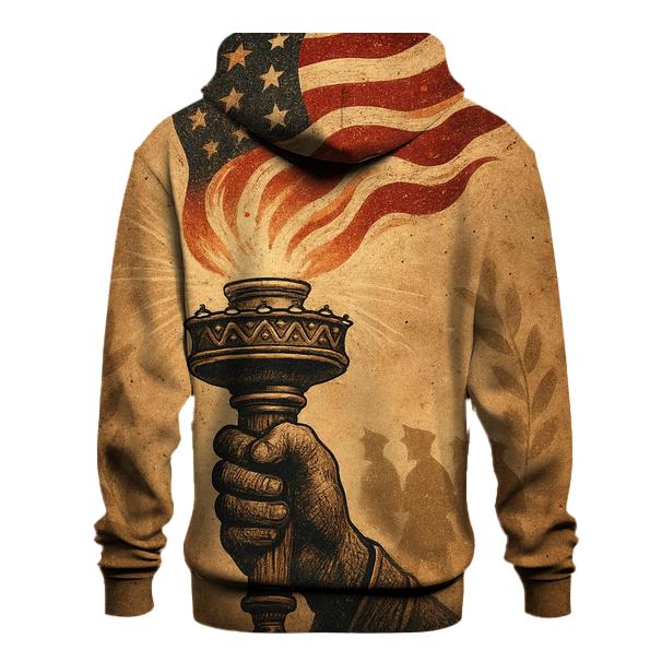 Vintage Honor Torch In The Storm hoodie trends