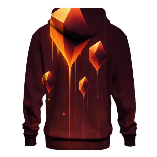 Golden Prism Rainfall graphic hoodies