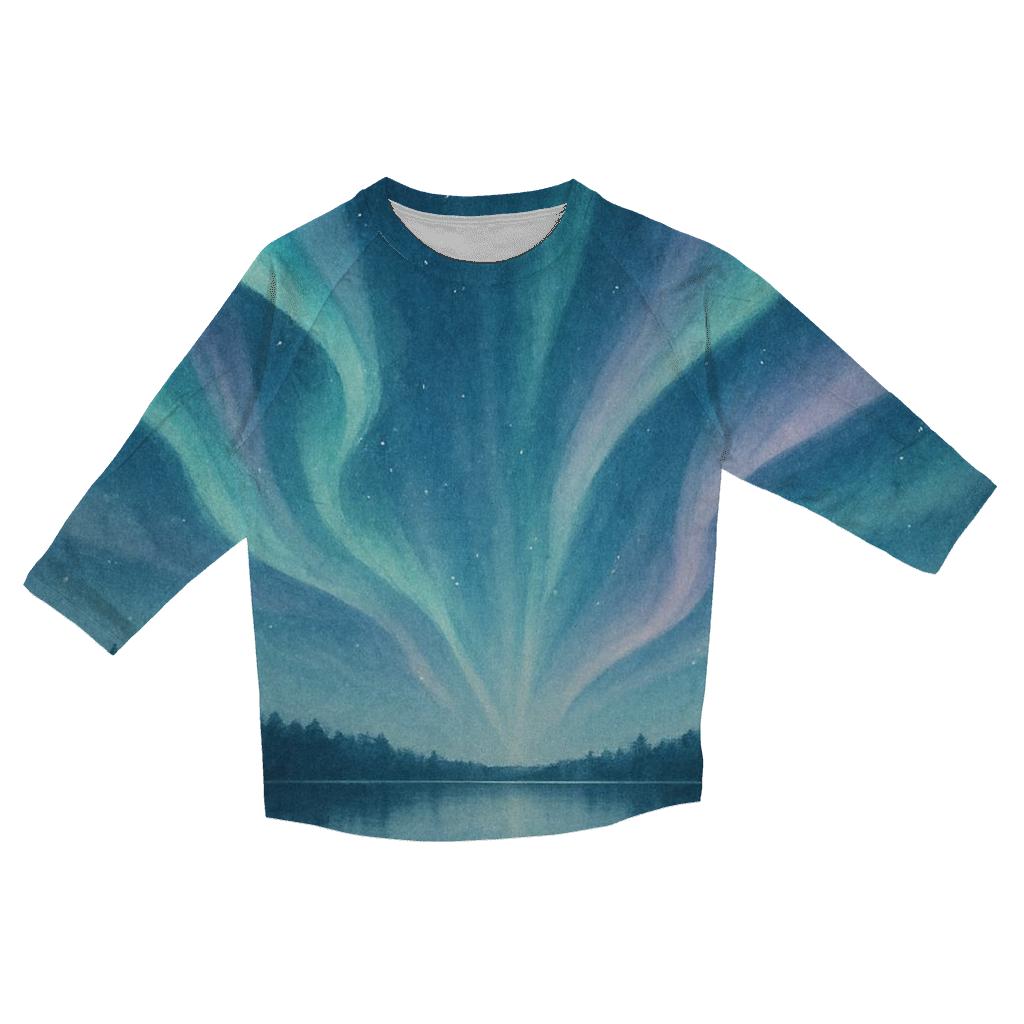 Aurora Prayer Veil stylish quarter sleeve tops