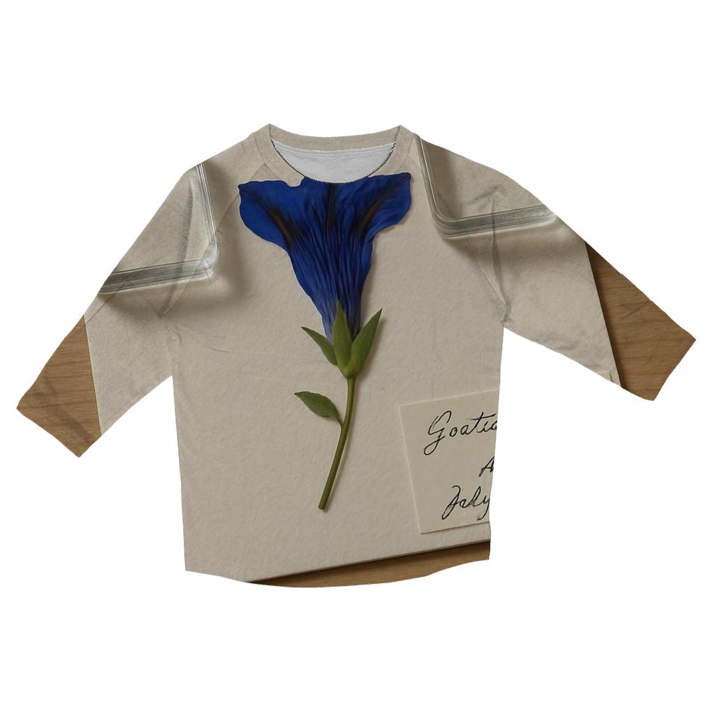 Pressed Herbarium Specimen Under Glass Weights designer 3/4 sleeve blouses