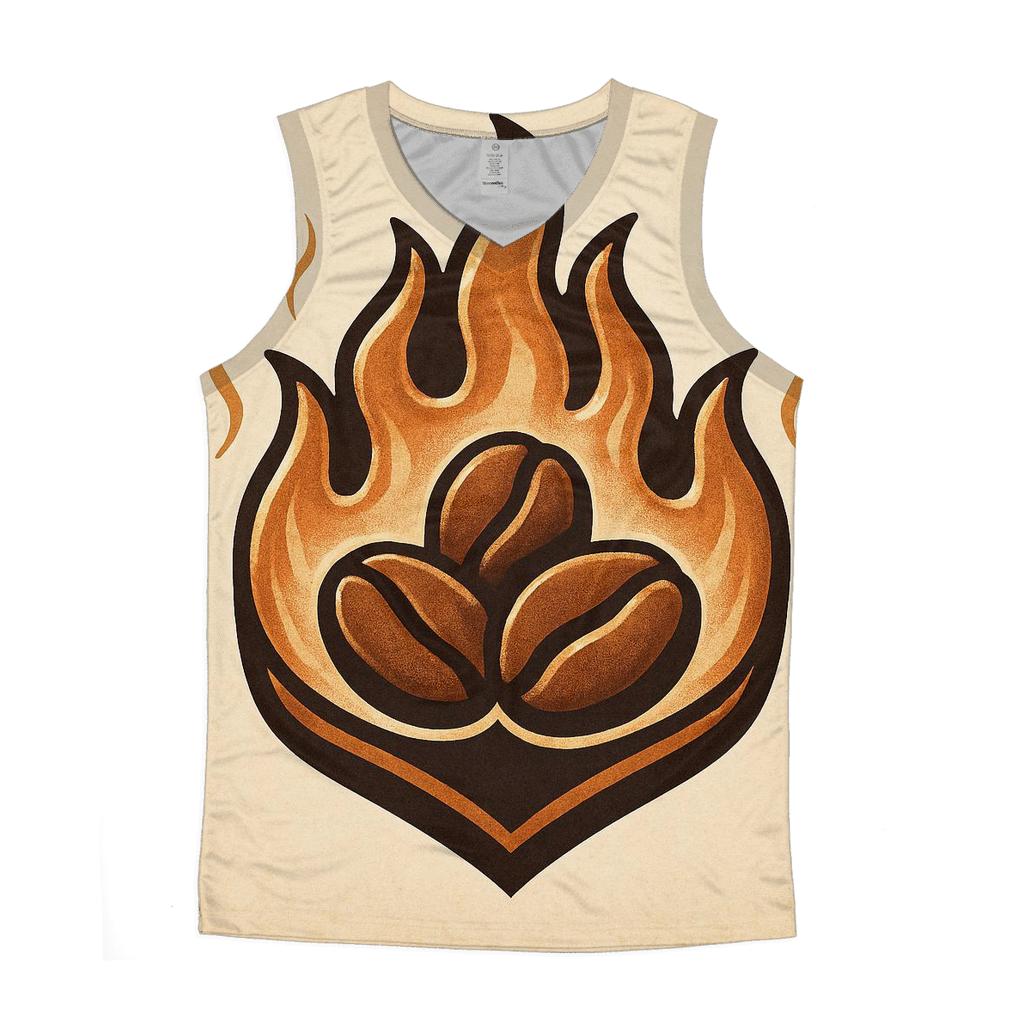 Roaster Flame Crest designer workout tanks