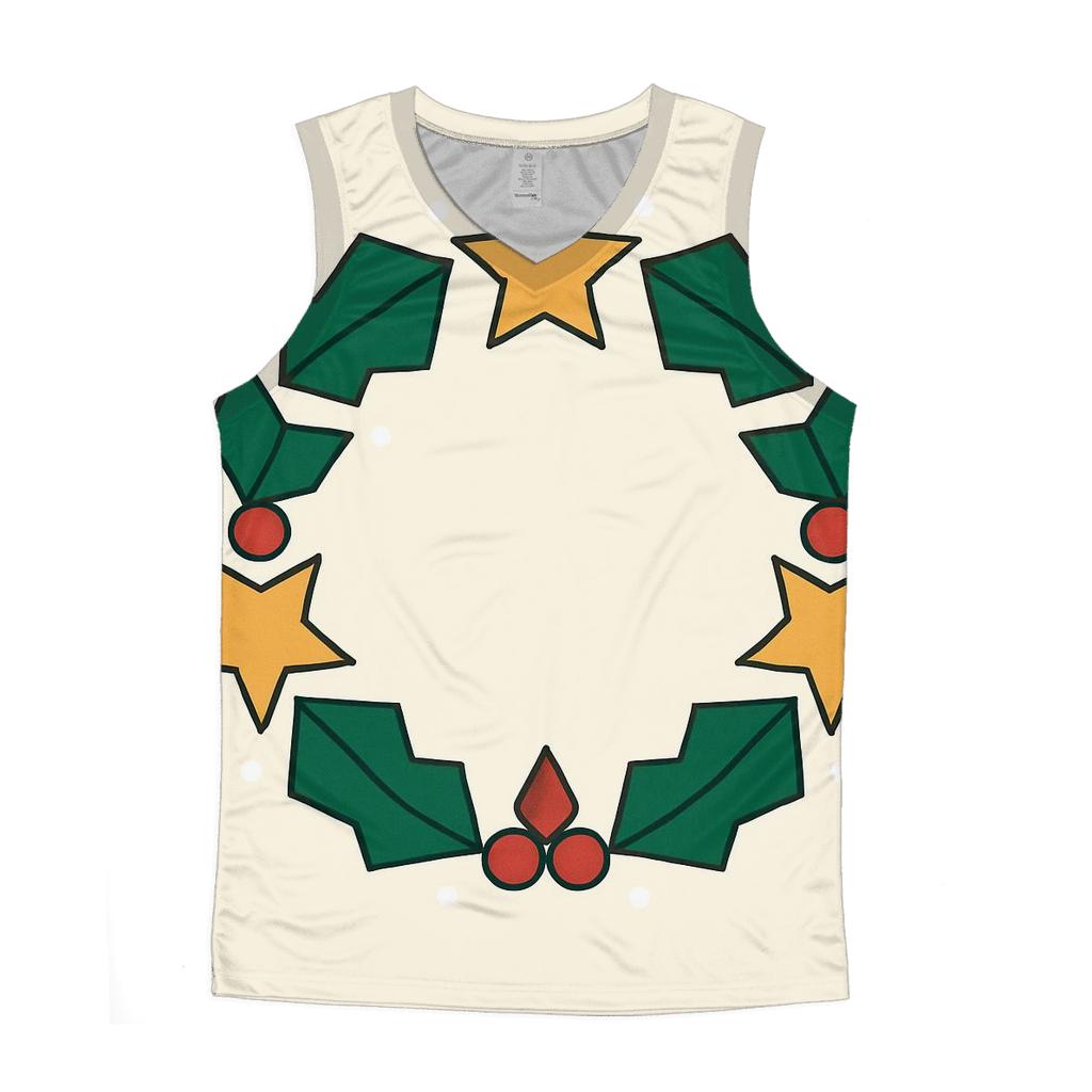 Celestial Holly Star Wreath designer workout tanks