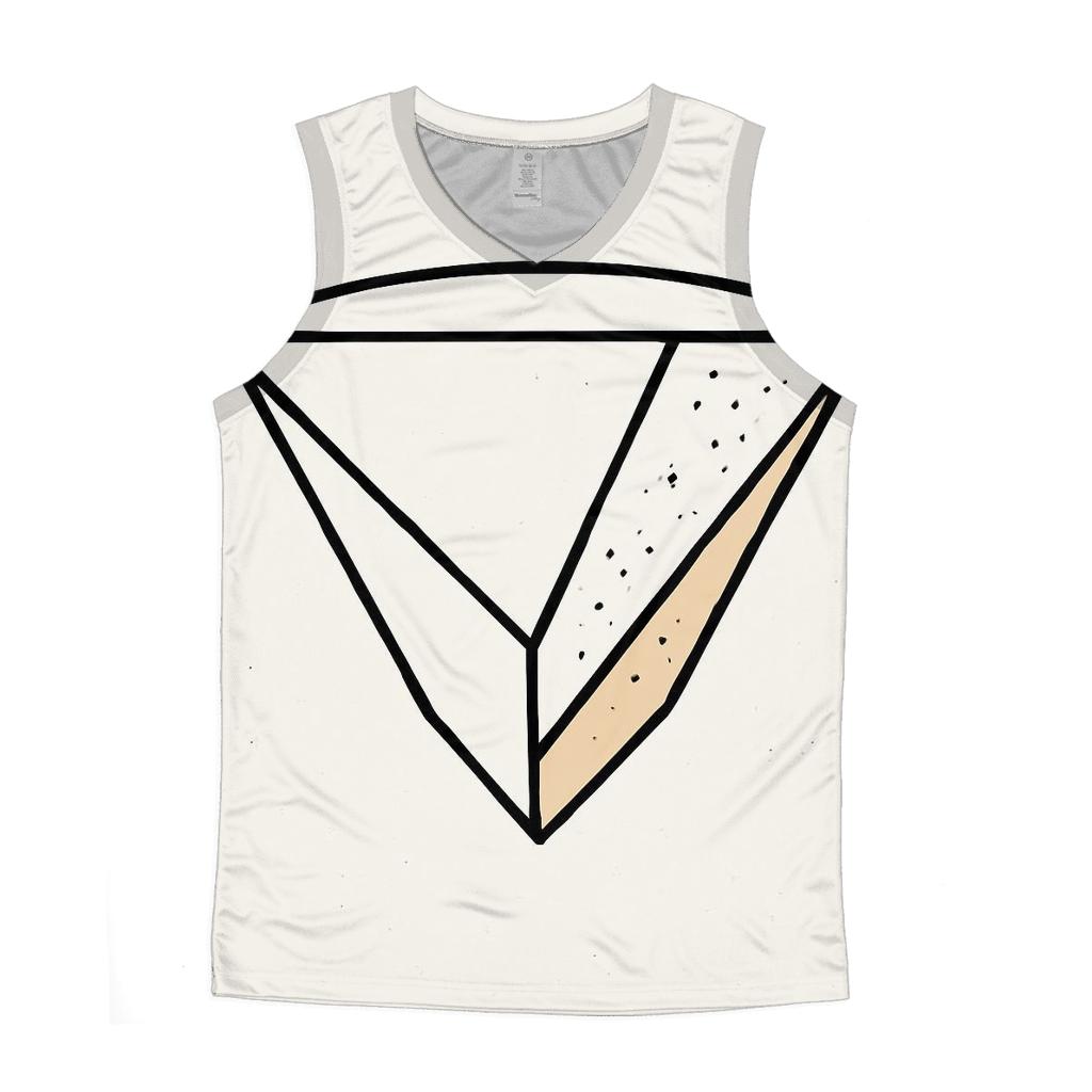 Filter Fold Geometry casual summer tank tops