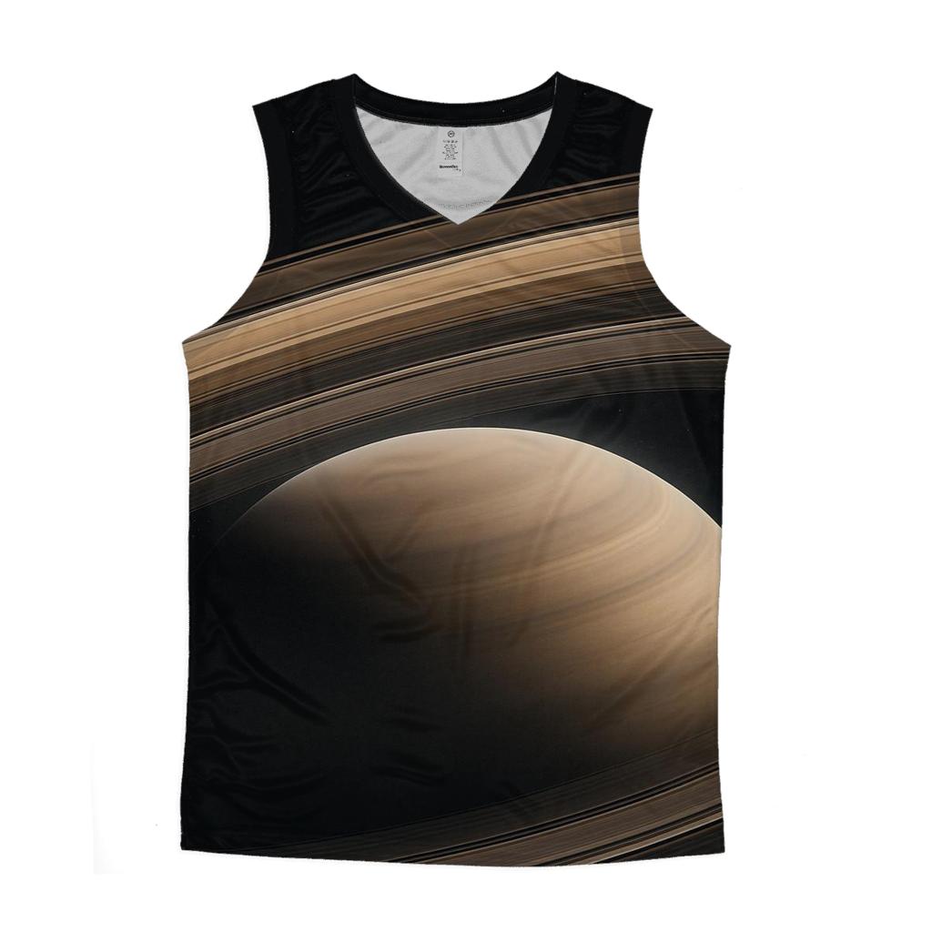 Ring Plane Horizon Bands cotton sleeveless tops