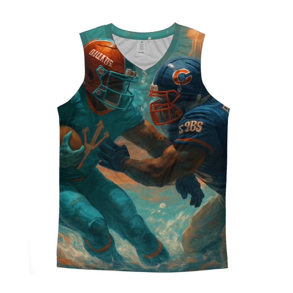 Underwater Coral Stadium Rumble cotton sleeveless tops