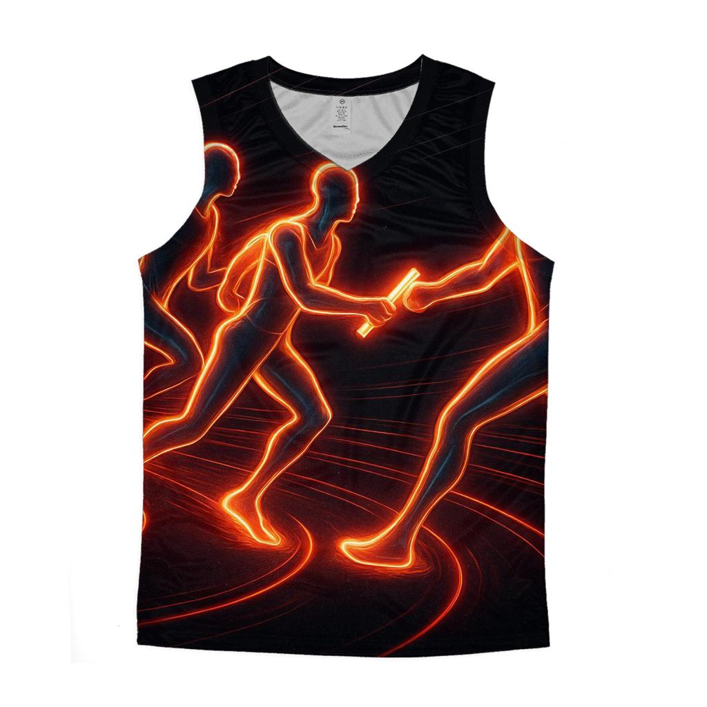 Starlit Sprint Relay sports performance tank tops
