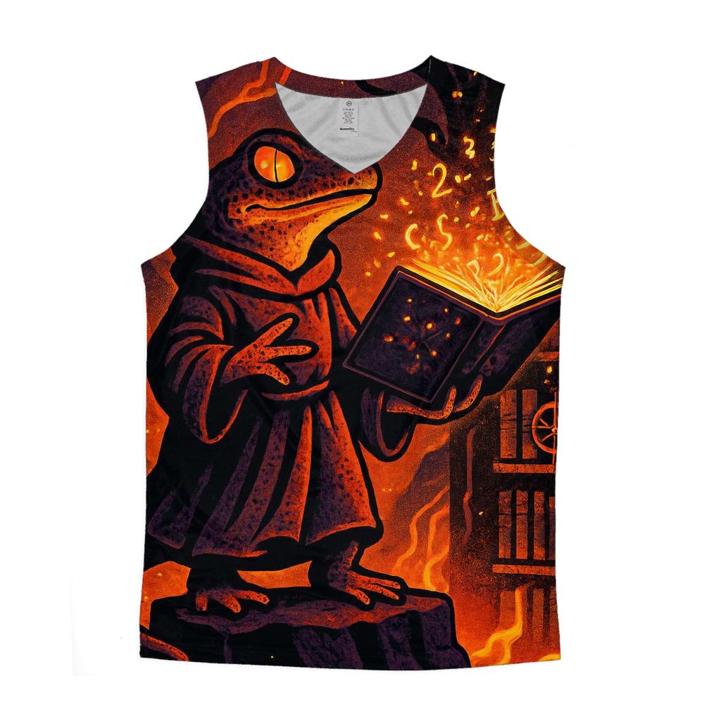 Volcanic Library Of Lost Equations designer workout tanks