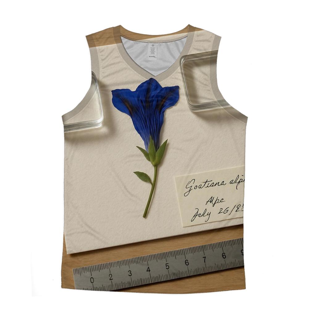 Pressed Herbarium Specimen Under Glass Weights stylish racerback tanks