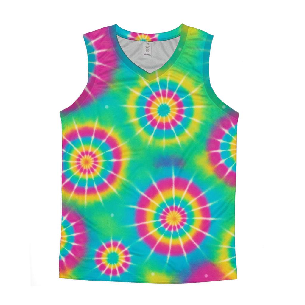 Kumo Nebula Rosette Cluster Dye Burst casual summer tank tops