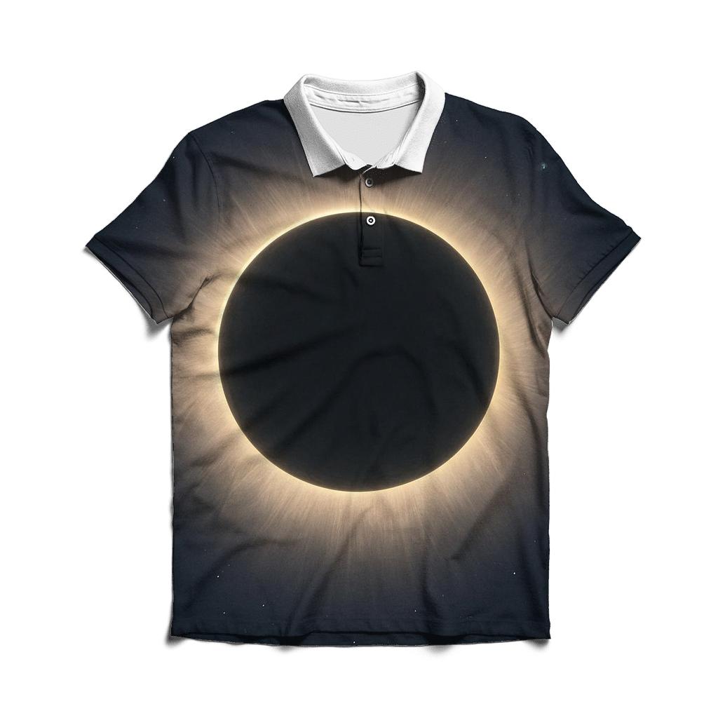 Eclipse Corona Lacework personalized polo shirts