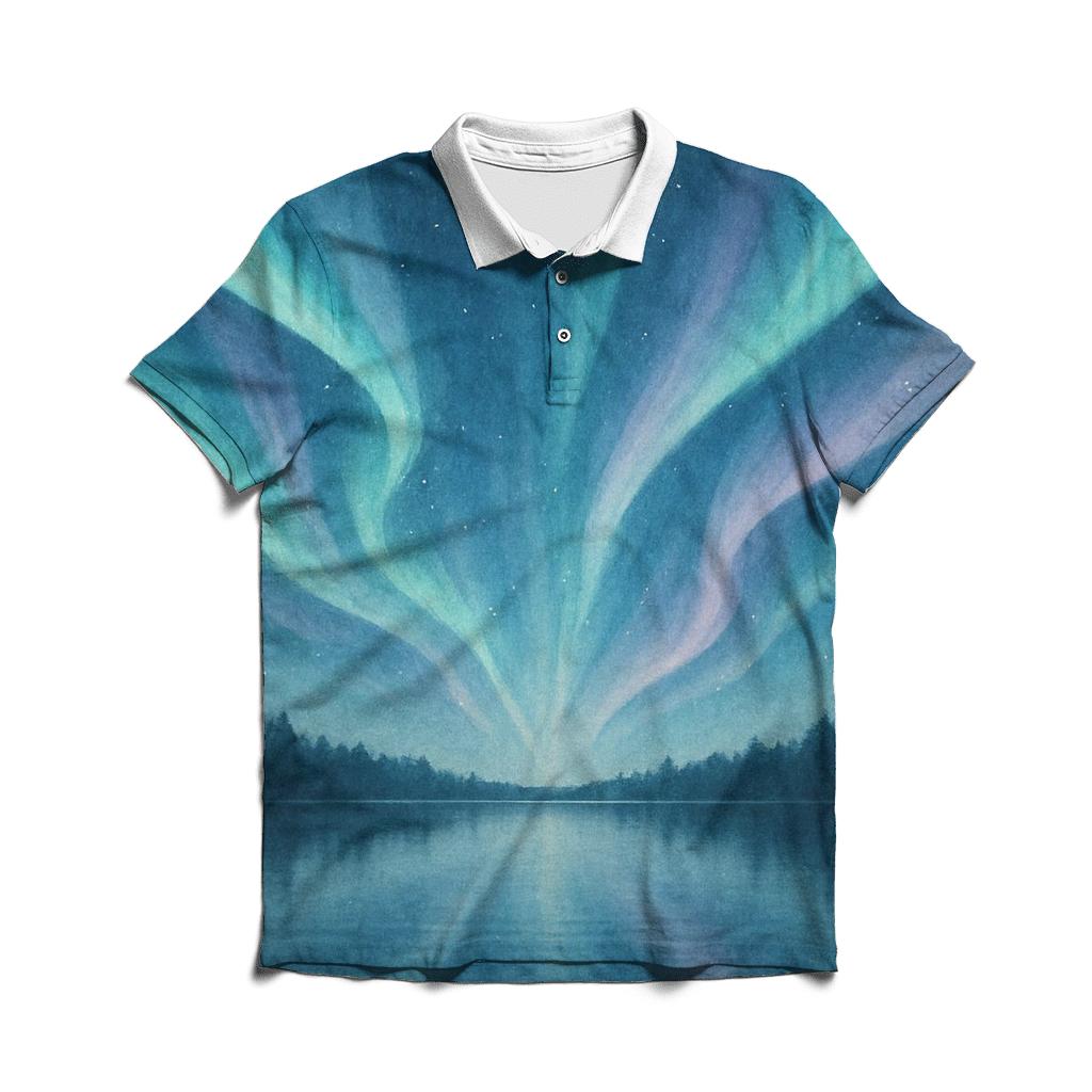 Aurora Prayer Veil casual sports polo shirts