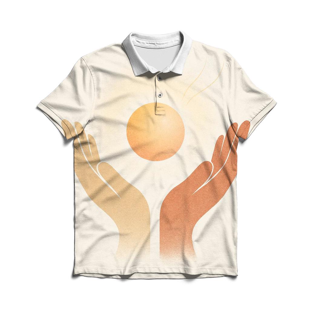 Hands Of Dawn Offering designer slim fit polos