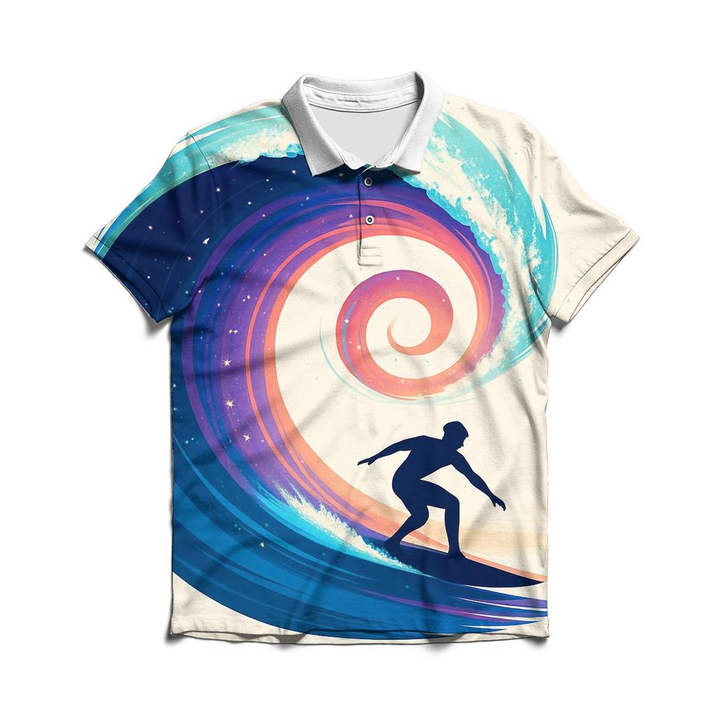 Orbital Surf Break designer slim fit polos