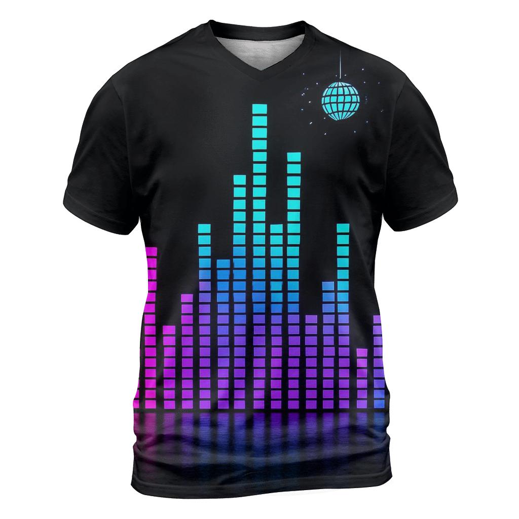 Neon VU Skyline designer pattern shirts