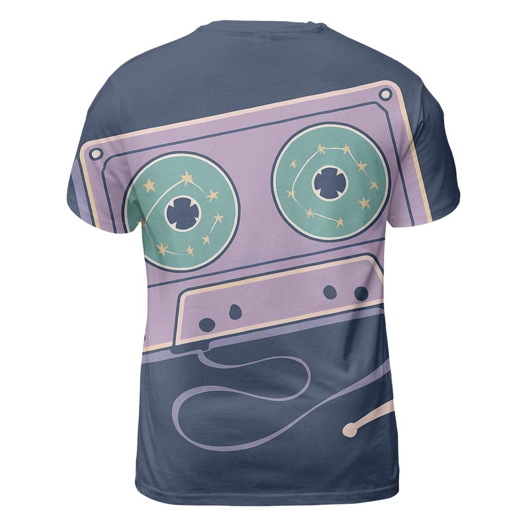 Cassette Constellation Map personalized full print shirts