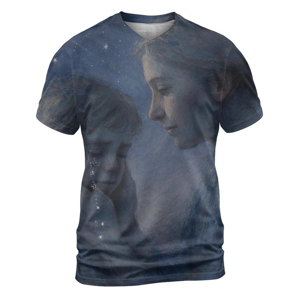The Quiet Translation Her Love Turns Tears Into Courage personalized full print shirts