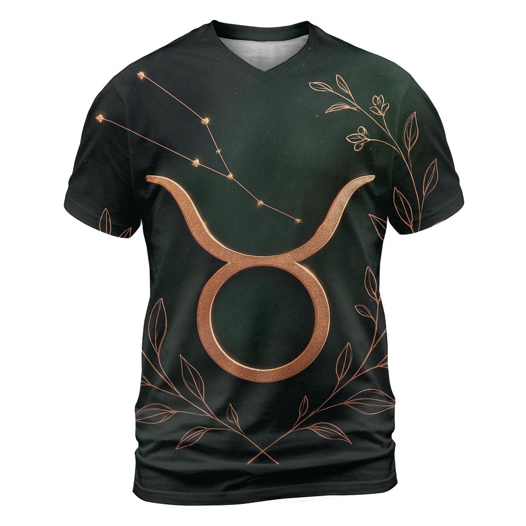 Venus Ruled Taurus Garden Constellation Sigil designer pattern shirts