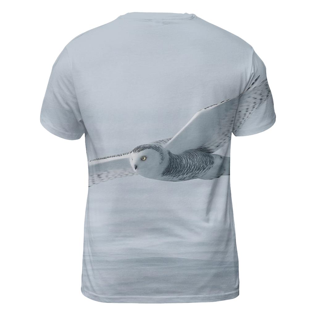 Frostline Forager Snowy Owl personalized full print shirts
