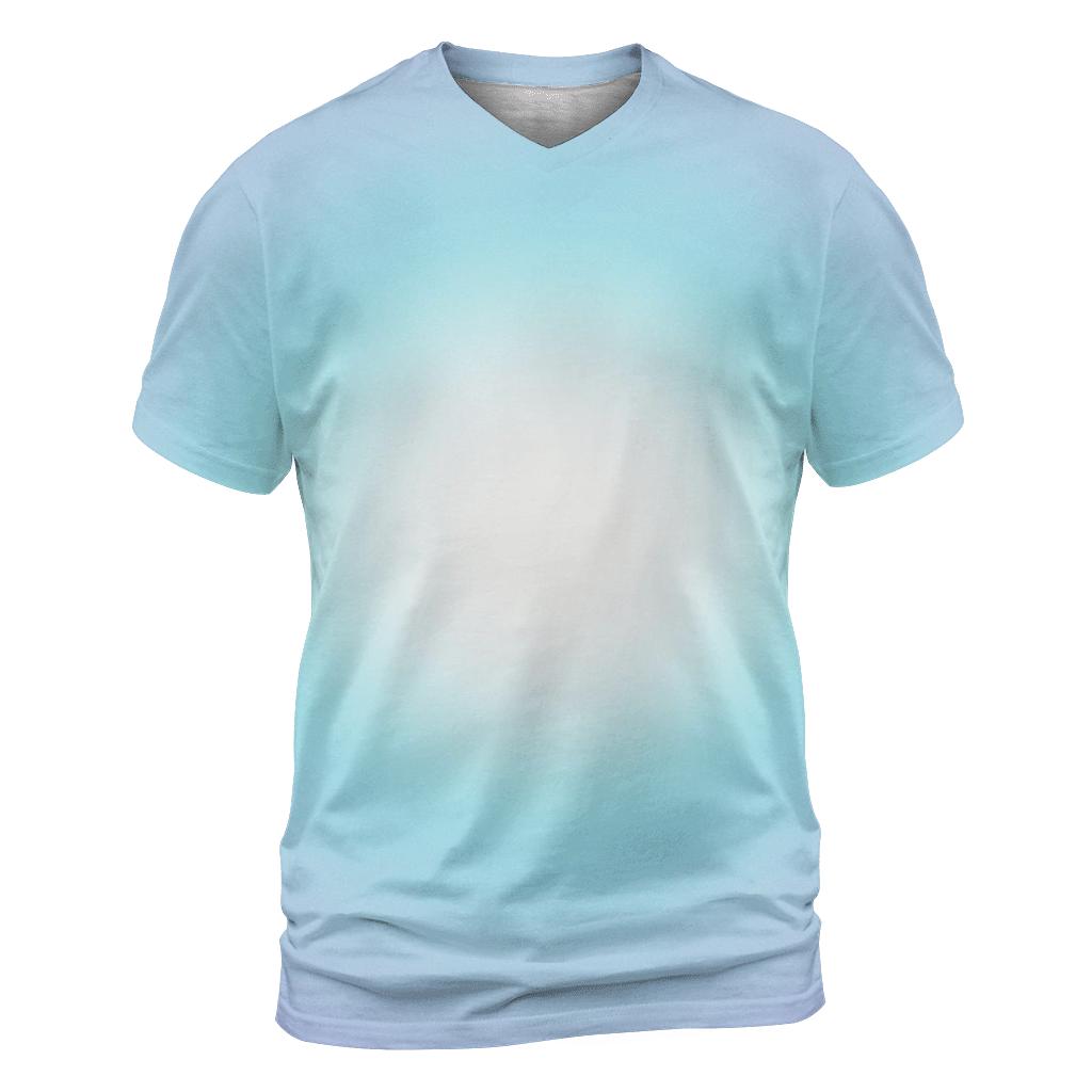 Arctic Prism Halo creative print fashion shirts