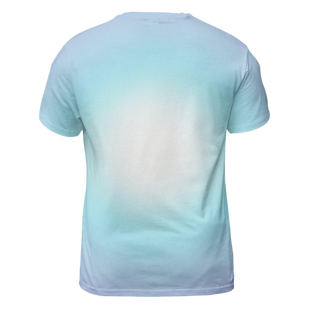 Arctic Prism Halo creative print fashion shirts