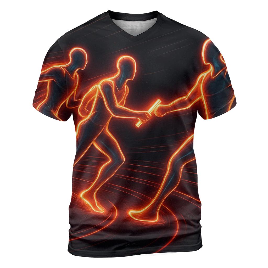 Starlit Sprint Relay personalized full print shirts