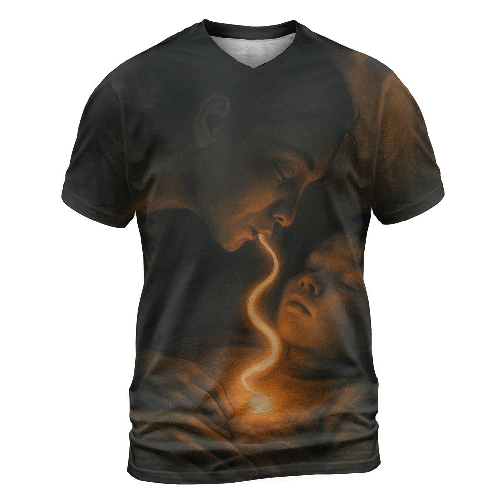 The Name She Whispered Into You A Spark That Never Stops Burning personalized full print shirts