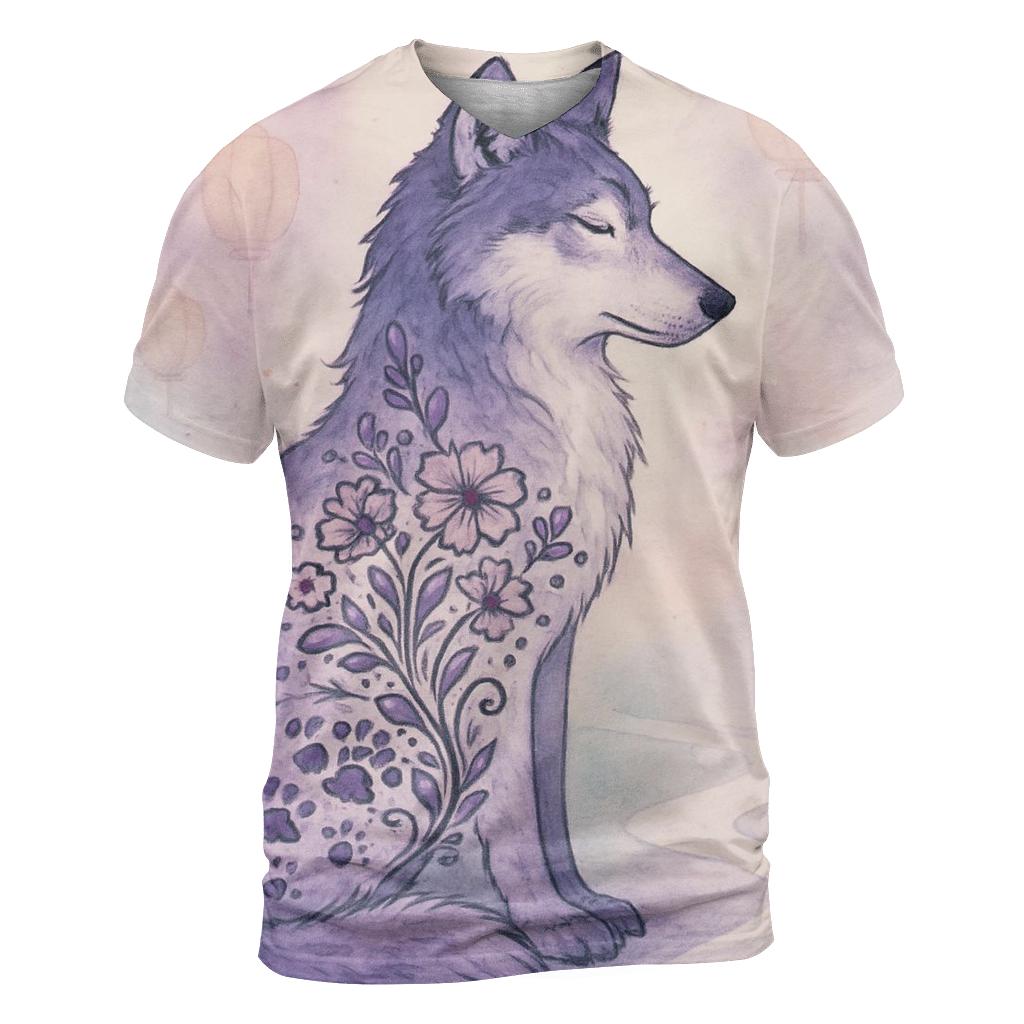 Ink Garden Watchwolf statement graphic shirts